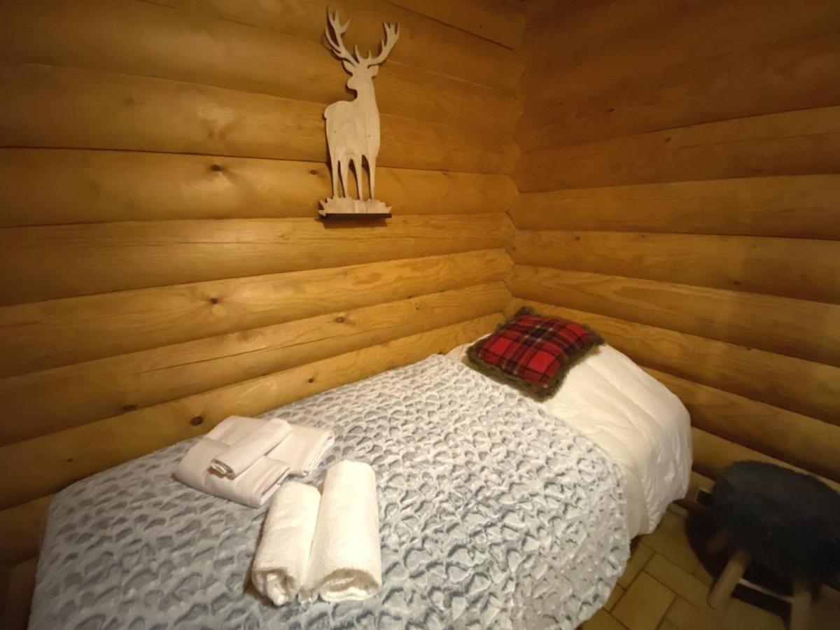 Le Grand Cerf En Rondins Avec Jacuzzi Chalet
